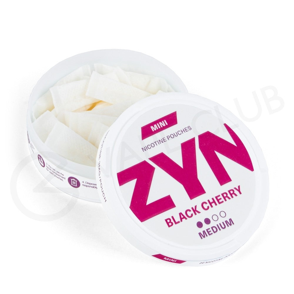Black Cherry Zyn Nicotine Pouches