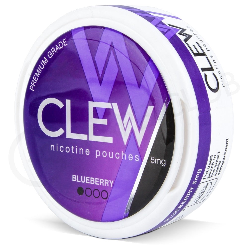 Clew Blueberry Nicotine Pouches